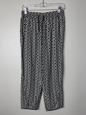 Hei Hei (Anthropologie) Embroidered Trim Comfy Pull-On Pants